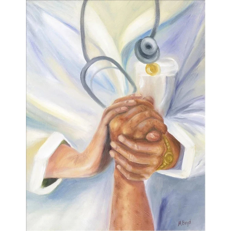 

Daimond Painting Rhinestones Kindness Doctor Guard Full Square Round Cross Stitch 5d Diamond Painting Embroidery Kit