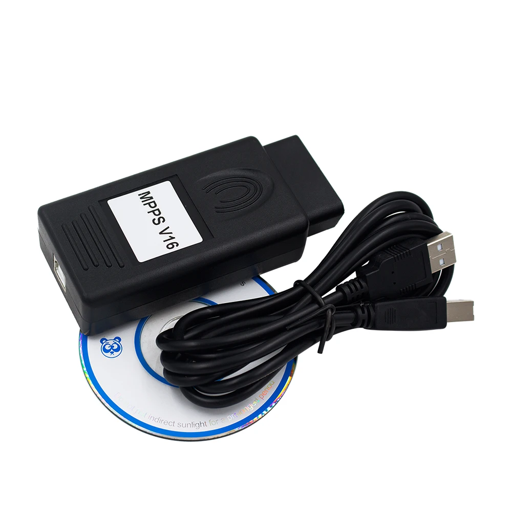 KKMOON OBD2 Диагностический MPPS V16 ECU чип Тюнинг инструмент obd2 разъем автомобильный диагностический кабель автомобильный Стайлинг OBDII USB кабель