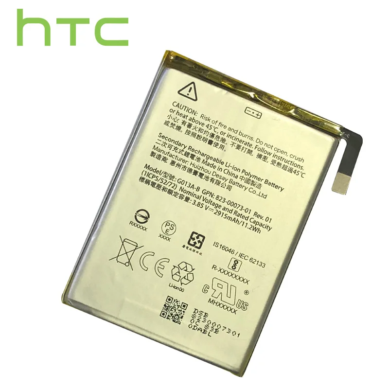 HTC 100% оригинал LehonS 1x абсолютно новые Аккумуляторы для Google Pixel 3 G013A-B 2915 мАч сменный