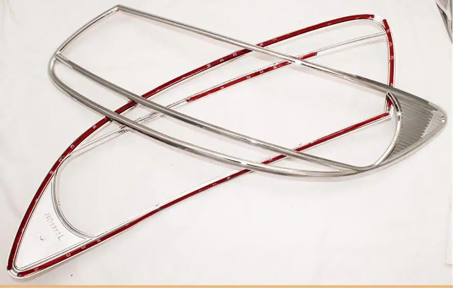 Крышка головной лампы из АБС-пластика для автомобиля хромированные полоски Hyundai