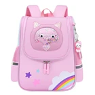 Модные радужные школьные ранцы для девочек, милые вместительные ортопедические детские портфели для книг, водонепроницаемый рюкзак для студентов и детских садов