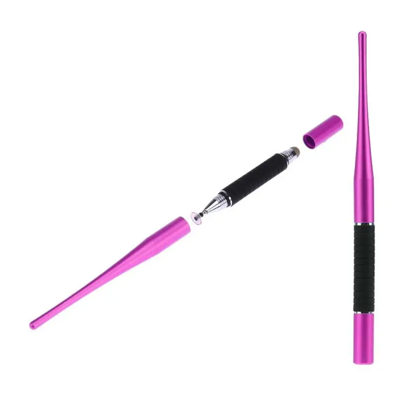 High Quality 2 In 1 Round Capacitive Stylus Touch Screen Drawing Pen for Phone iPad Smart Tablet PC drop shipping | Компьютеры и офис