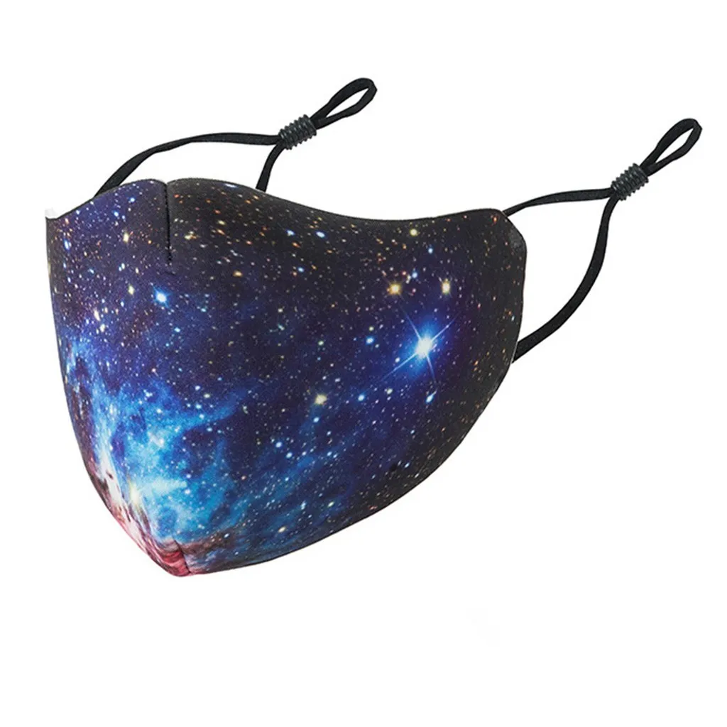 Перчатки с цветочным рисунком для взрослых модные многоразовые моющиеся бандана