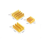 Радиатор для Raspberry Pi 4, алюминиевый радиатор для Raspberry Pi 4 Model B, зеленая, черная, серебристая, золотистая охлаждающая подставка