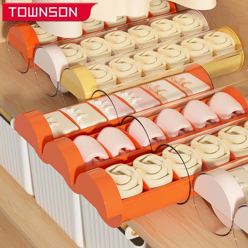 

Органайзер для нижнего белья, бюстгальтеров, коробка для хранения, портативный дорожный ящик для хранения нижнего белья и носков, ящик для х...