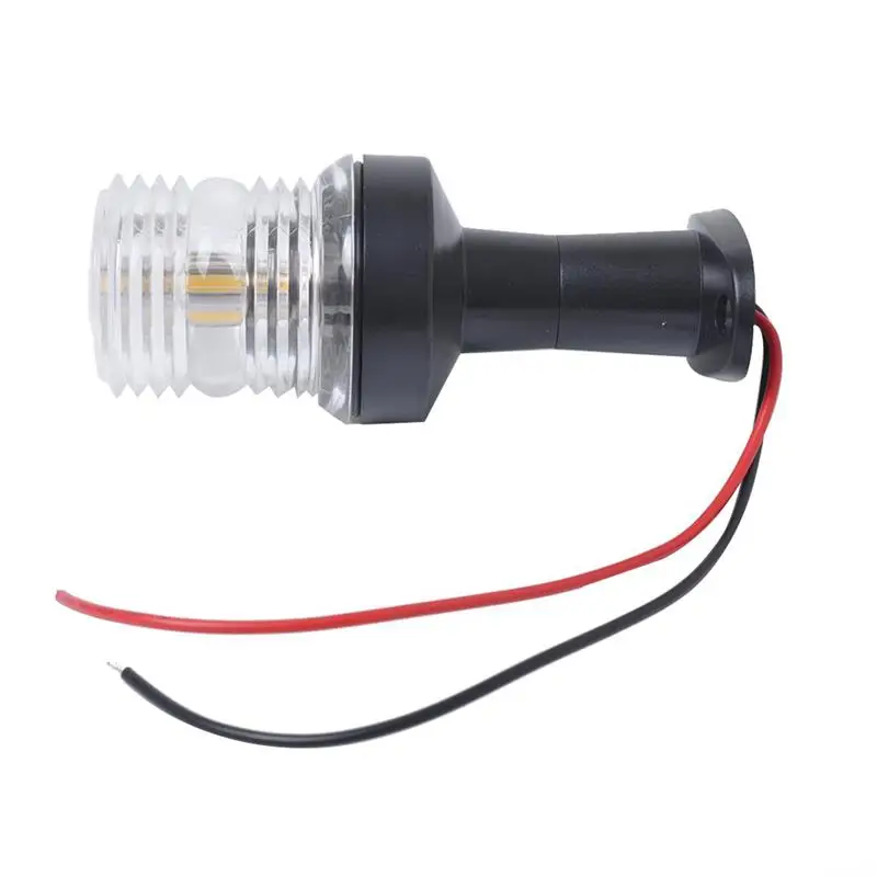 12V Белый светодиодный фонарь якоря складной вниз светодиодный фонарь навигации для яхты для парусного спорта сигнальный фонарь навигационный сигнал индикаторная лампа