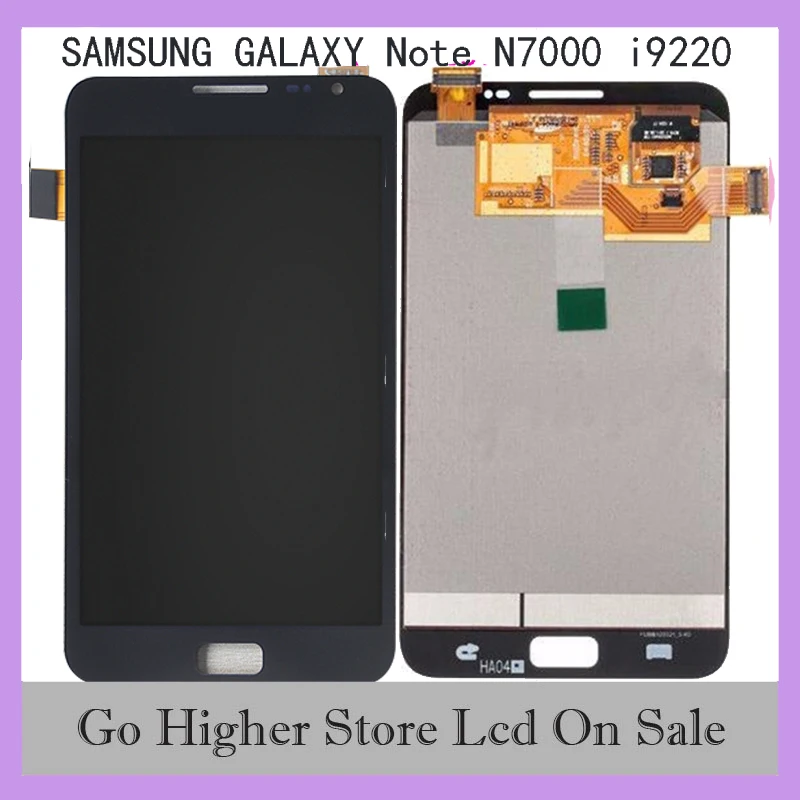 ЖК дисплей для SAMSUNG GALAXY Note N7000 i9220 сенсорный экран дигитайзер в сборе запасные