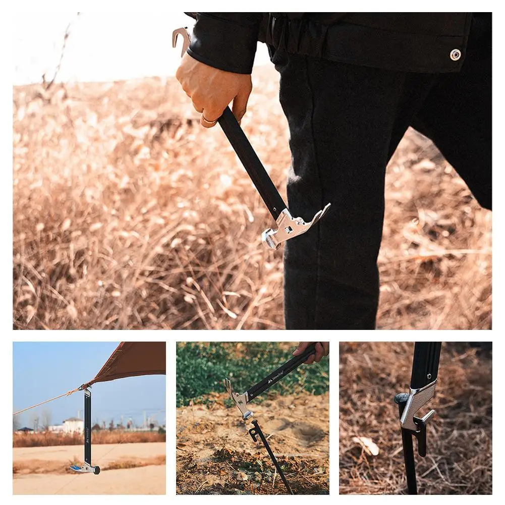 

Camping Copper Hammer Outdoor Camping Tent Portable Hammer tools supplies Puller Nail Camp Ground Hammer accessories Nail N B6X0