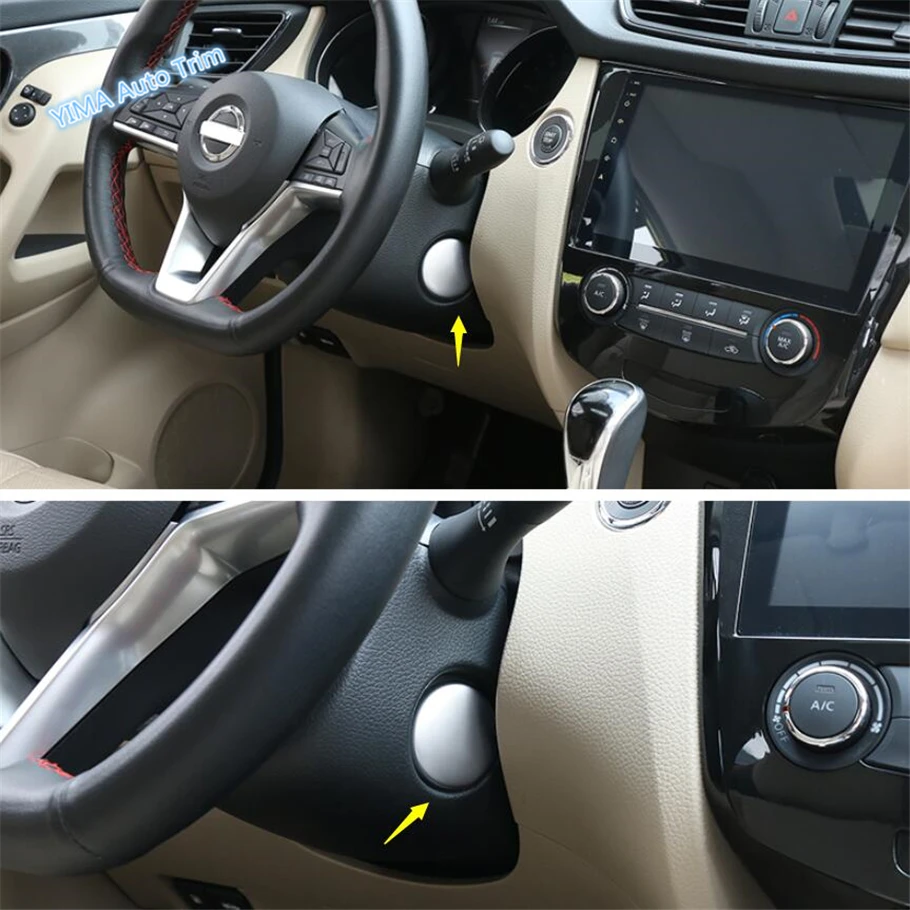 

Lapetus Auto Styling Electrical Door Button Cover Trim ABS Fit For Nissan Rogue T32 / X-Trail 2014 2015 2016 2017 2018 2019 2020