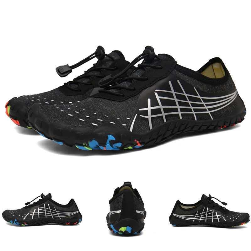 Summer Hiking Shoes Unisex Non-slip Quick Dry Water Shoes Comfortable Lightweight Wear-resistant Breathable Trekking Shoes Women
