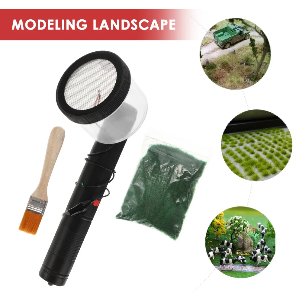 

1 Set Static Grass Applicator Electrostatic Flocking Machine Flock Applicator