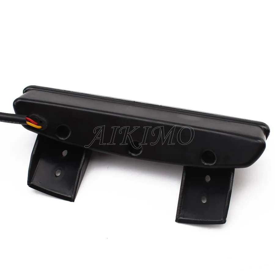 Заднее крыло мотоцикла светодиодный задний стоп-сигнал + светильник Тель