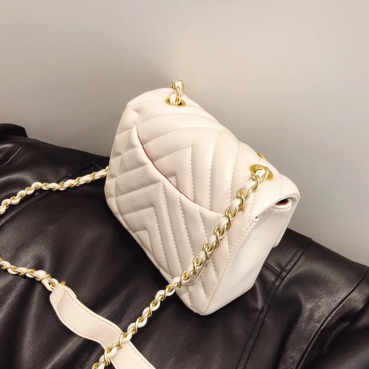 Женские сумки через плечо DOMYBEST с металлическим узором в виде сердца на цепочке