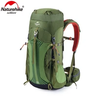 naturehike 55l 65l tourist travel backpack professional hiking trekking bag with suspension system waterproof climbing bags