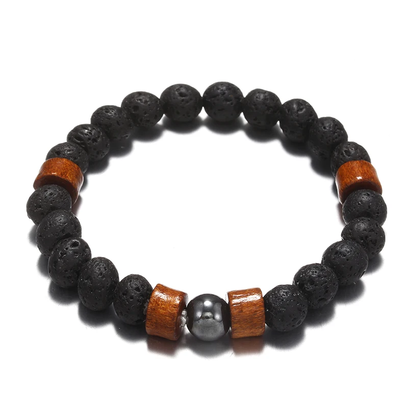 Новинка 2019 браслеты для женщин черные цвета заживляющие бисером натуральный