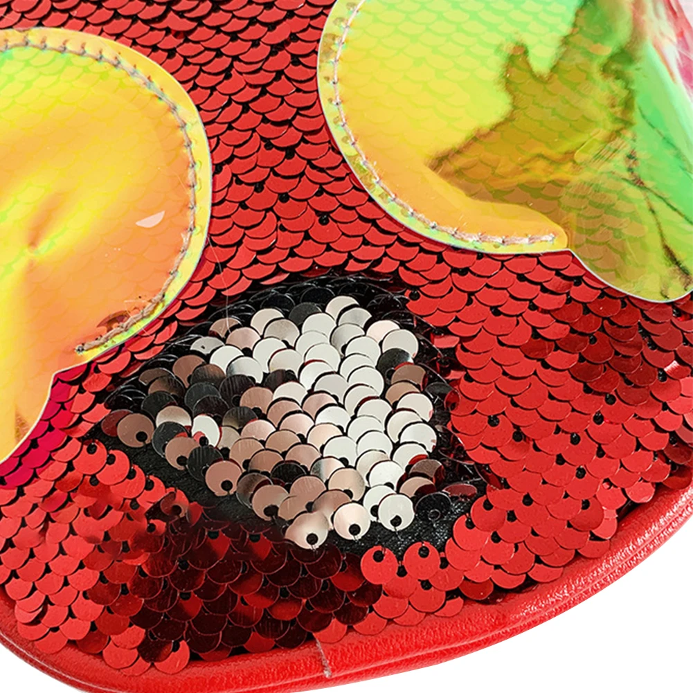 

Toddler Glitter Crossbody Bag Sparkle Sequins Shoulder Bag With Laser Wings & Adjustable Shoulder Strap