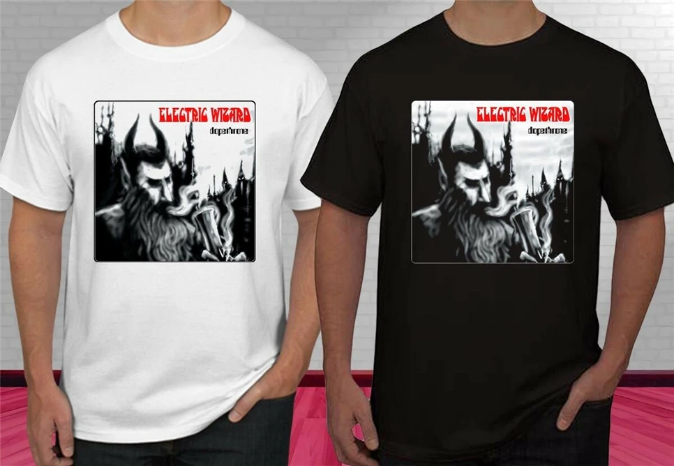 Electric Wizard Dopethrone черный белый цвет Мужская футболка S 2Xl Homme дизайнерская