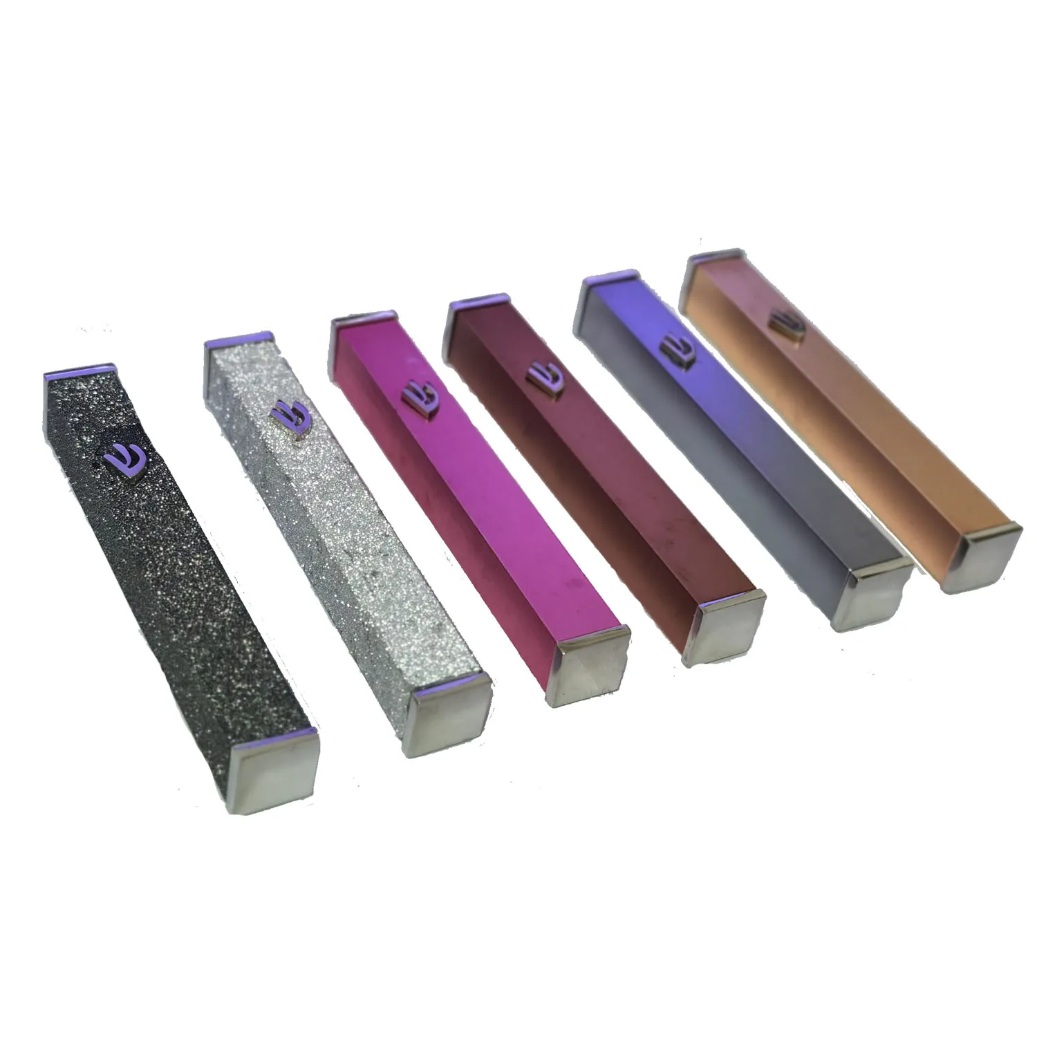Mezuzah-Accesorios de decoraci&oacute;n del hogar, Metal sin desplazamiento (aleatorio)-5