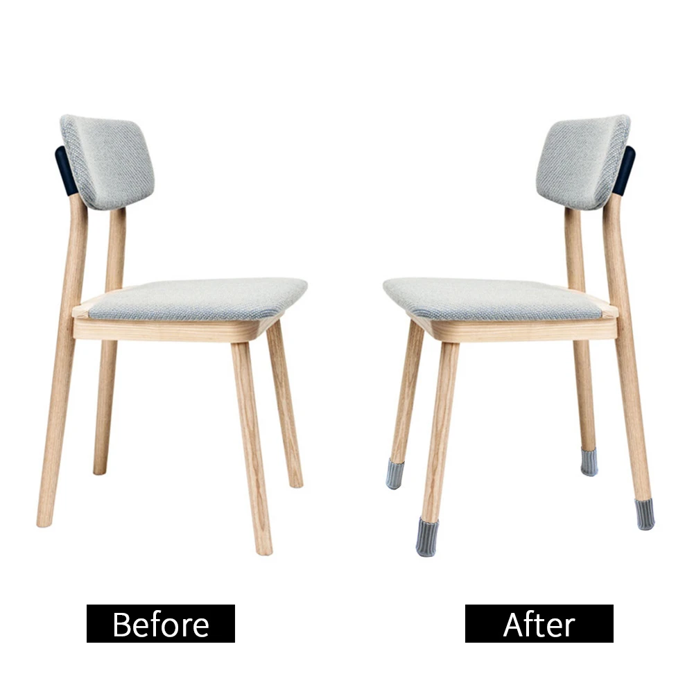 12 шт. носки для ног стула защита пола вязаные шерстяные противоскользящие