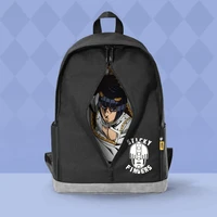 anime jojos bizarre adventure jonathan joestar backpack school bag laptop bag shoulders bag student knapsack high capacity
