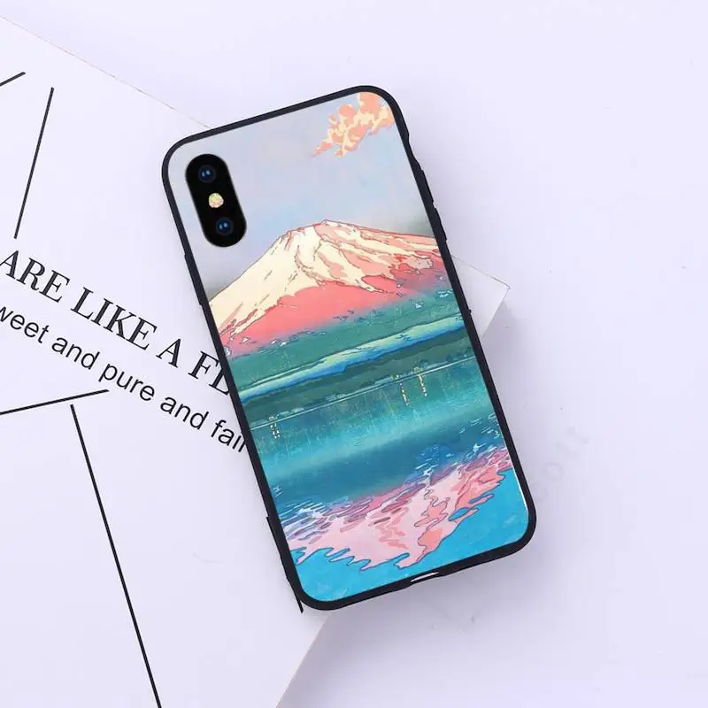 

Japanese style Art Phone Case for iPhone 11 12 pro XS MAX 8 7 6 6S Plus X 5S SE 2020 XR