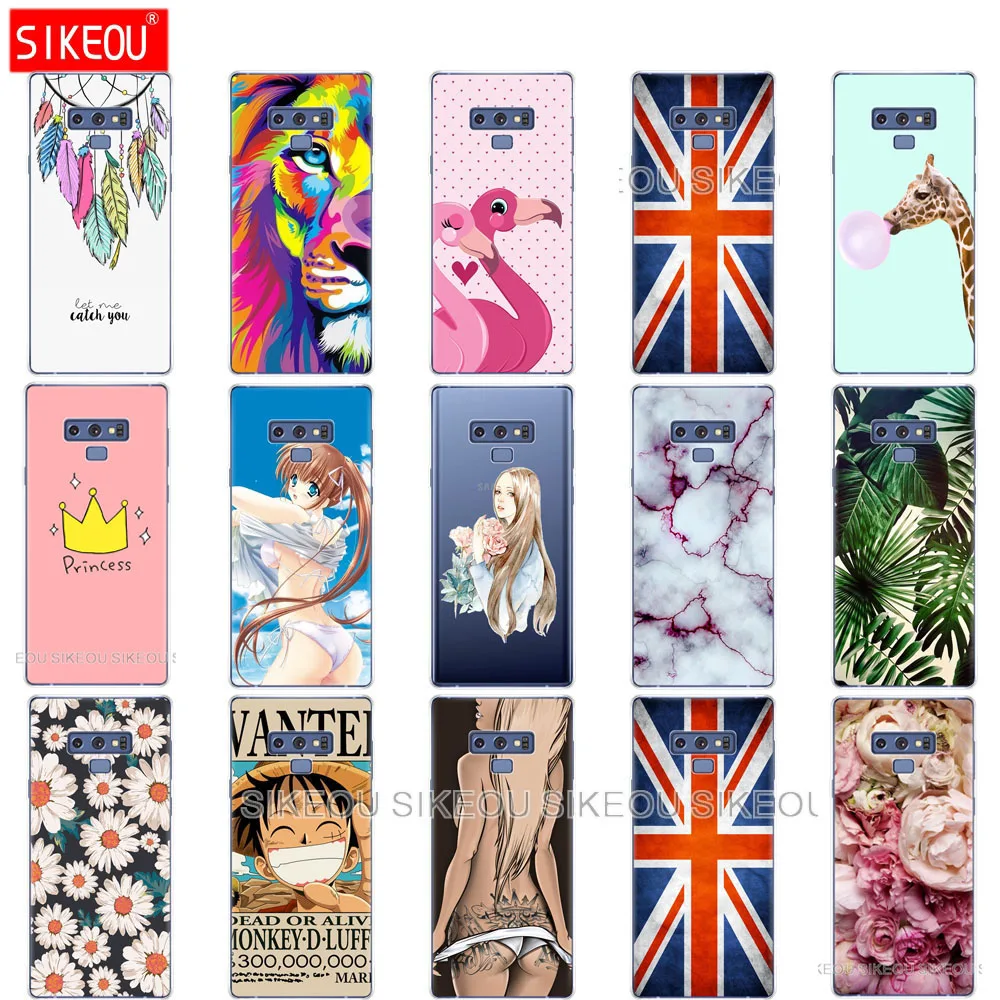 Мягкий силиконовый чехол для Samsung Galaxy Note 9 Note9 Чехлы Covesr телефона|Бамперы| |