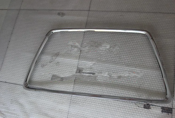 Хромированная решетка из АБС-пластика отделка вокруг гоночных грилей световой