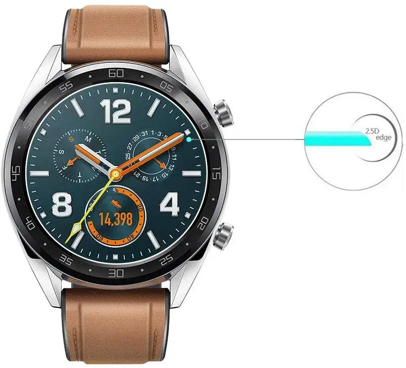 Закаленное стекло 9H для huawei watch GT/Watch 2 pro для Honor watch Magic/dream HD с защитой от царапин и отпечатков пальцев