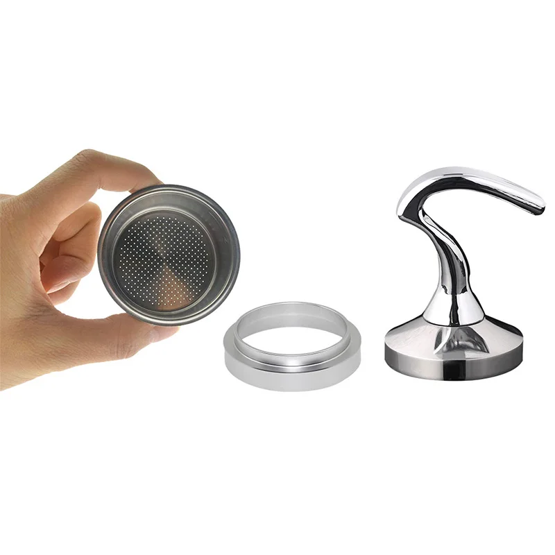 3 шт./компл. 51 мм фильтр корзина чашка кофе тампер Дозирующее кольцо набор из