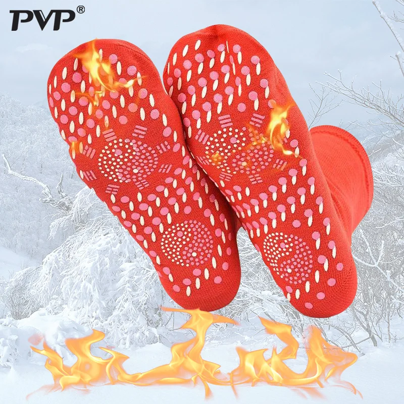 

Tourmaline Magnetic Therapy New Self-Heating Health Care Socks Comfortable And Breathable Massager Winter Warm Foot Care Socks