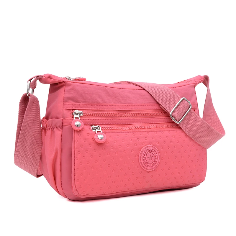 Новинка 2021 женская сумка через плечо водонепроницаемая нейлоновая мессенджер с