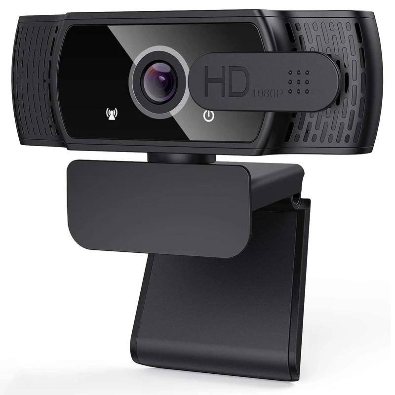 

Веб-камера HD 1080P с USB и встроенным микрофоном, поворот на 360 градусов