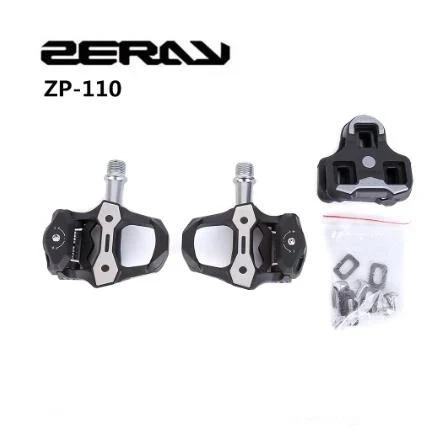 ZERAY ZP-110 углеродное волокно велосипед педали подходит для ЭПК самоблокирующийся
