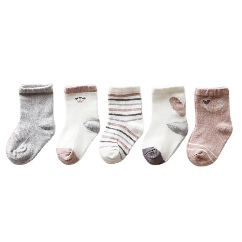 

Socks Calcetines Baby Boy Girl Socks Skarpetki Printed Socks For Babies Meia Infantil Children's Sock SYZZ-X6039-6-5P
