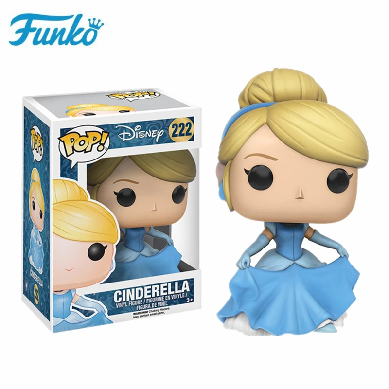 Оригинальные фигурки героев мультфильма FUNKO Disney принцесса Золушка Тиана Моана