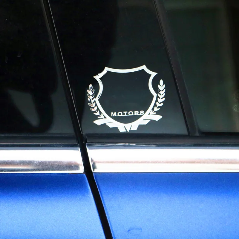 Металлическая Эмблема двигателя для стайлинга автомобиля 2 шт. значок на козырек