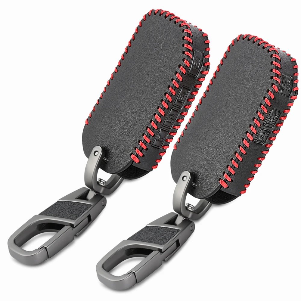 Брелок для ключей из сплава кожаный чехол автомобильного ключа KIA Sportage Ceed Sorento Cerato