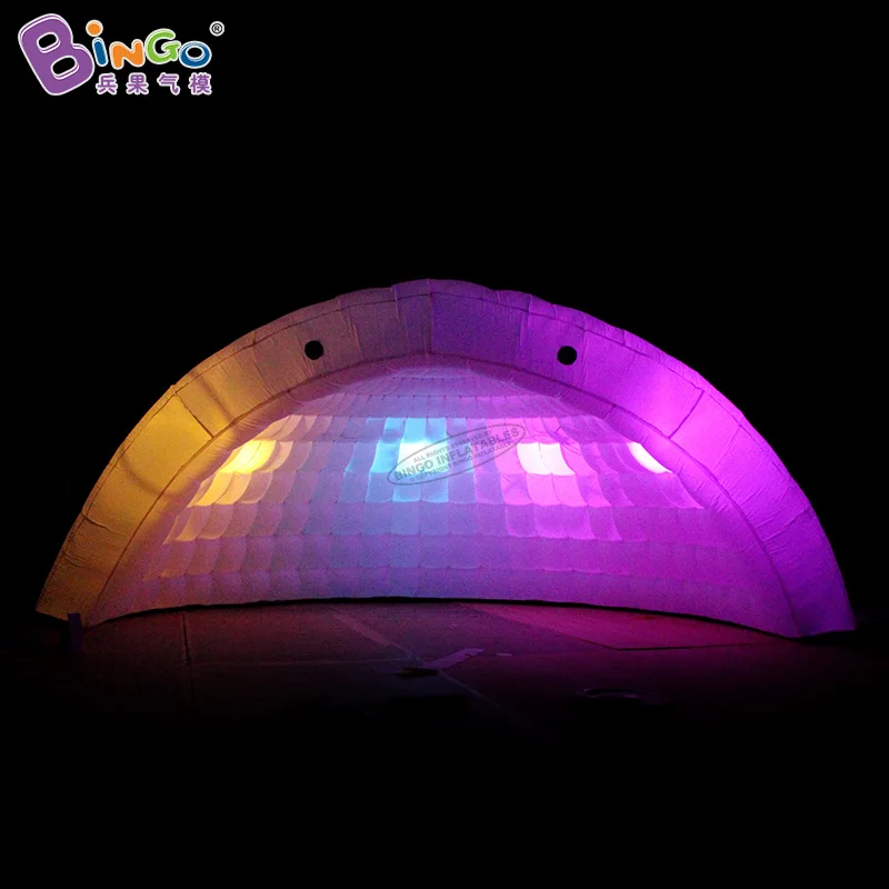 

Портативный 5x3x2,5 м надувная купольная палатка сделанная на заказ со светодиодной подсветкой для вечерние/Свадебные/события/коммерческий Применение-BG-A0618