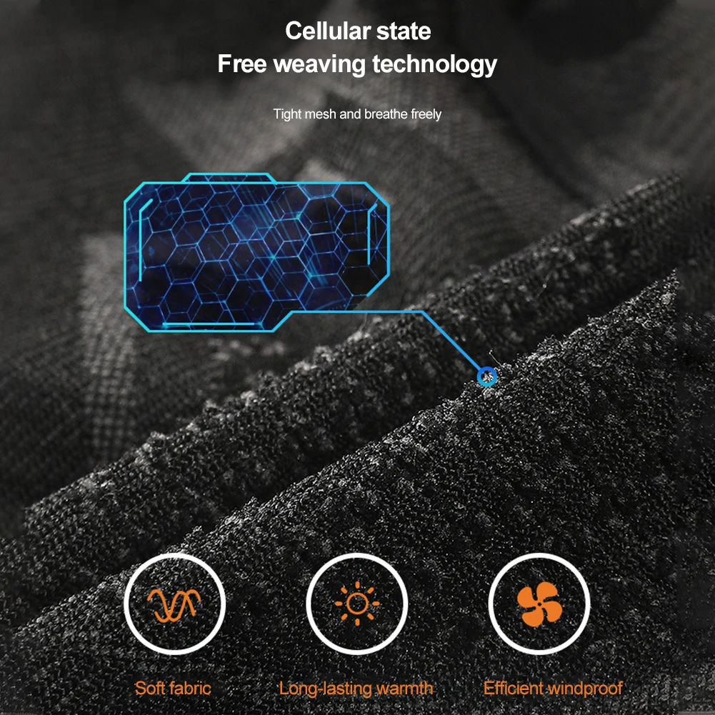 Маска велосипедная унисекс теплая высокоэластичная Нескользящая многоразовая