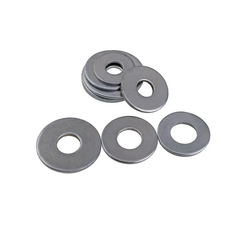 Белая оцинкованная ультра-тонкая плоская прокладка M2M2.5M3M4M5M6 увеличивающая утолщение прокладка шайба meson Dahua провод