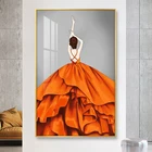 Набор для вышивки крестиком Fang Hua 9 карат 11 карат, Набор для вышивки крестиком с рисунком манги и танцующей девушки, набор для рукоделия