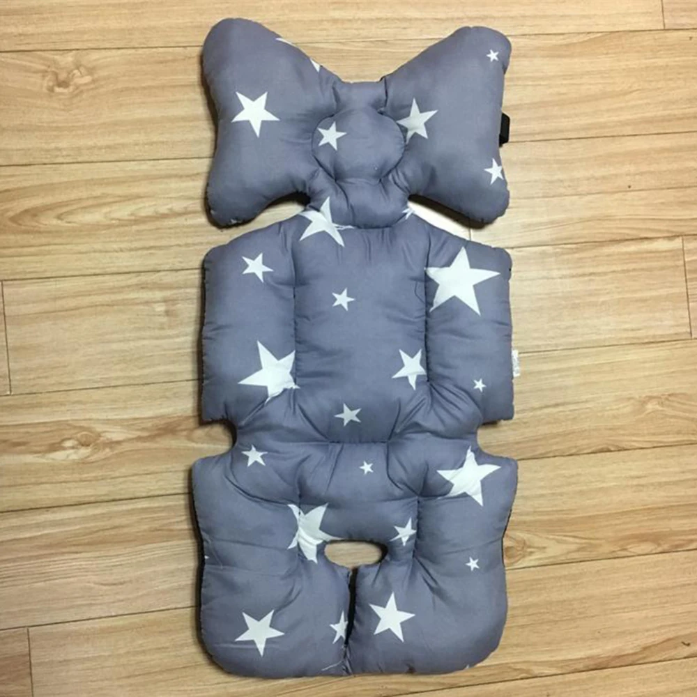 75*35 см мягкая детская коляска для маленьких детей, подушка для подушки, коврик для головы, подушка для поддержки тела, серая детская коляска обеденный стул, подушка, Новинка