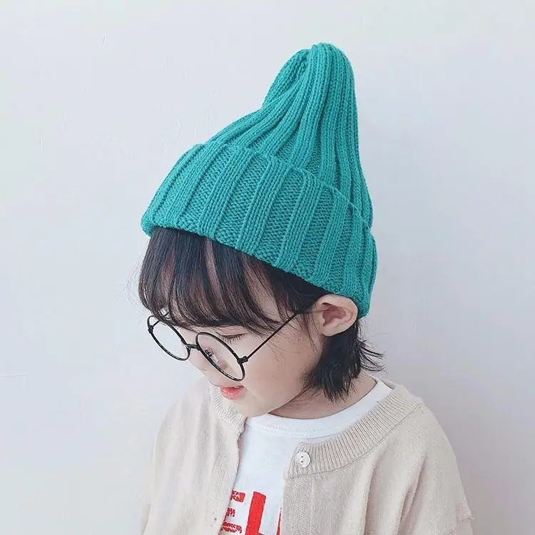 

Children's Autumn Hat Baby Bonnet Girls Boy Winter Hats Newborn Stuff Solid Color Kids Cap Baby Accessories Photography Outfit