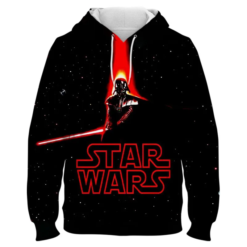 

2021 New Movie Star Wars Hoodies Men Women Children Long Sleeve Cool ver Darth Vader 3D Print Sweatshirts Fashion Coat Clothing