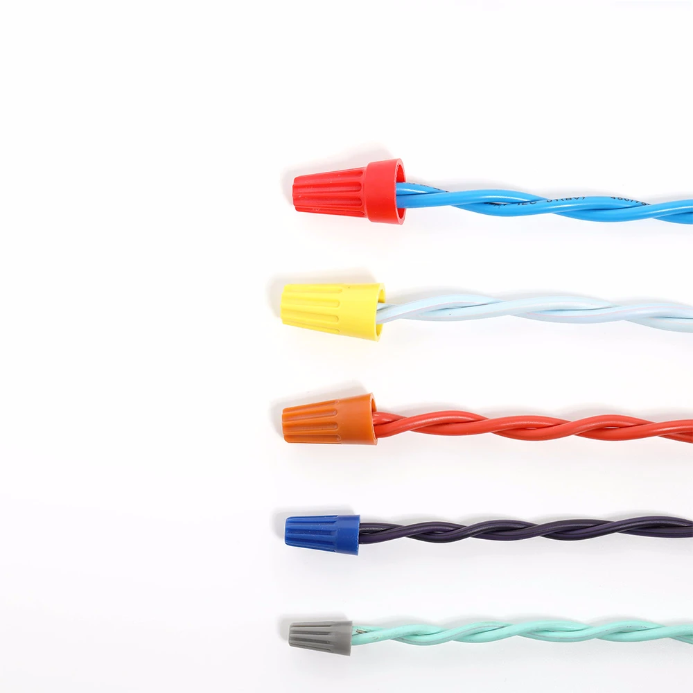 Набор винтовых крышек 90 шт./кор. с витой вставкой соединительный кабель