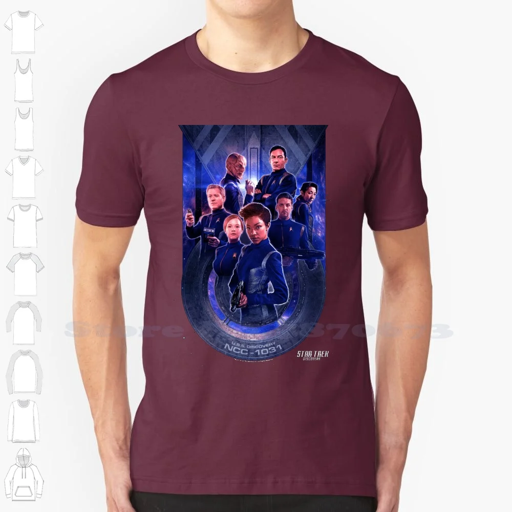 

Футболка Мужская/Женская/мужская с надписью Star Discovery Group Shot