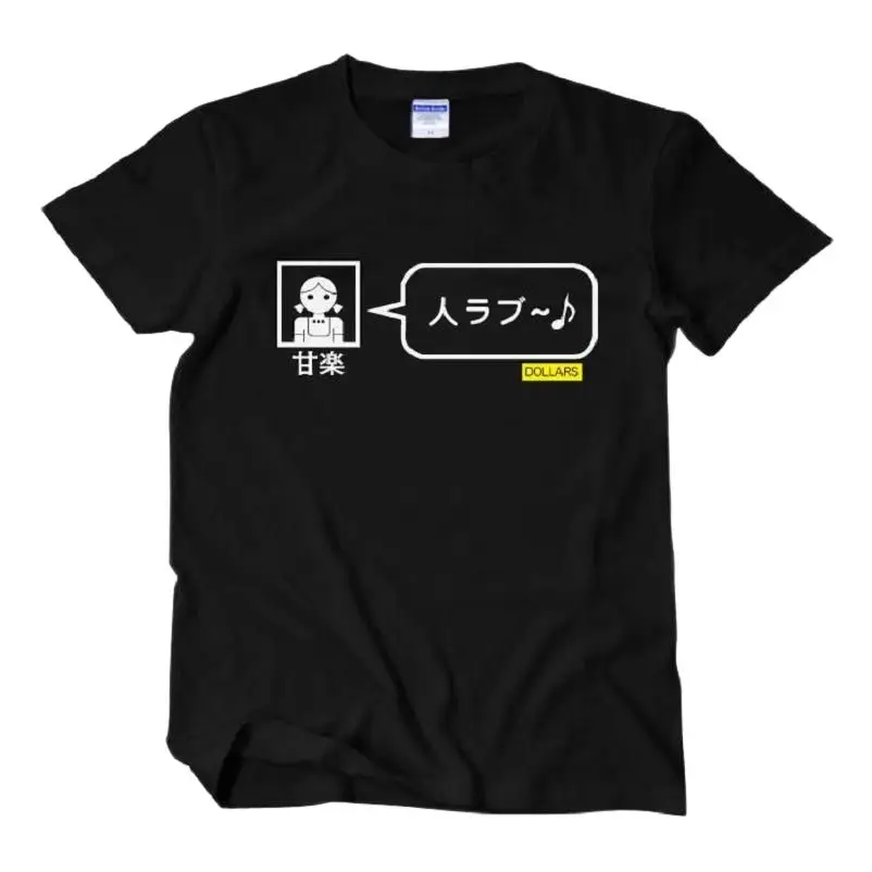 High Q унисекс DRRR DuRaRaRa! Пожилые футболка Изая двух измерениях Harajuku хлопковая