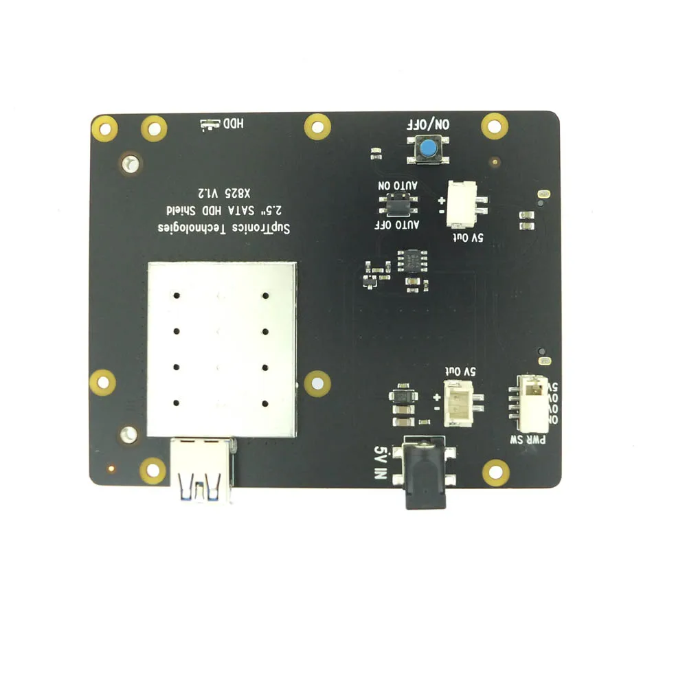 Новая версия! Плата расширения Raspberry X825 2 5 дюйма SATA HDD/SSD для Pi 4B ( 4 модели