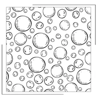 bubble background pattern clear stamps scrapbooking crafts decorate photo album embossing cards making clear stamps new