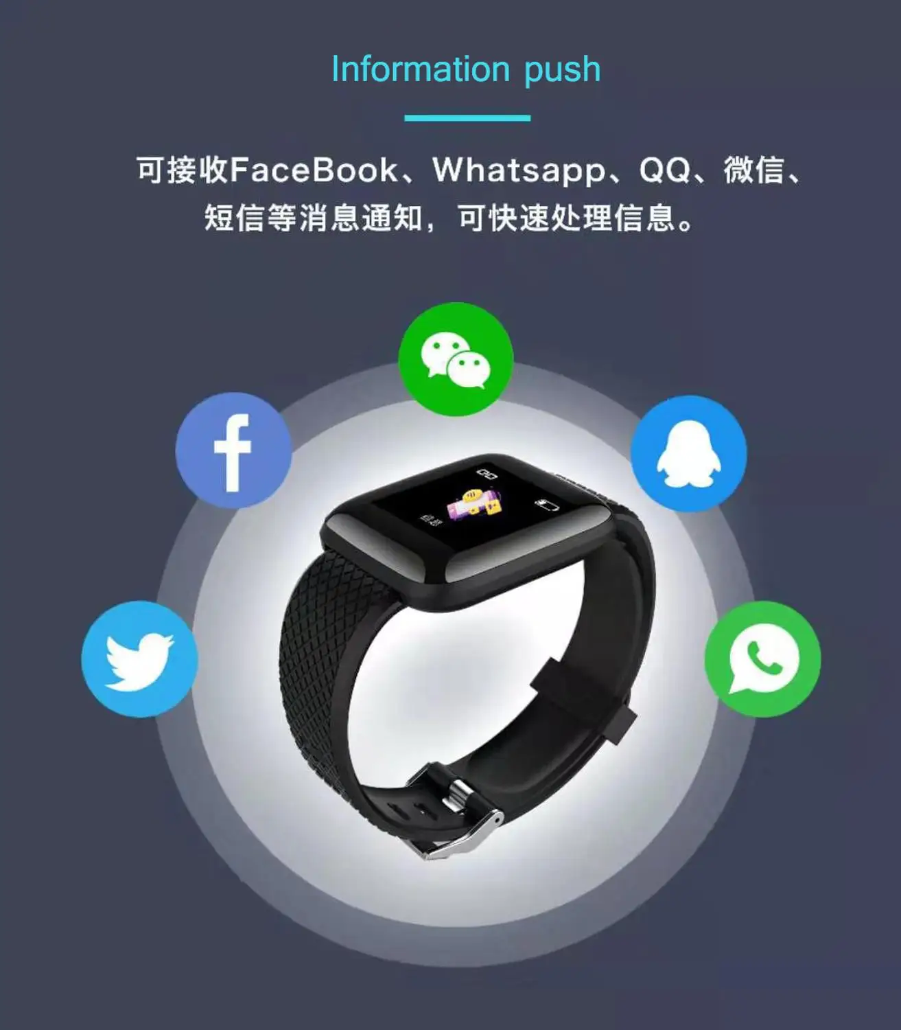 D13 Смарт-часы браслет спортивные фитнес-часы кровяное давление сердечный ритм